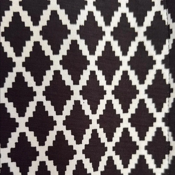 Notations Black and White Puff Sleeve Button Down Shirt New with tag - Picture 4 of 5